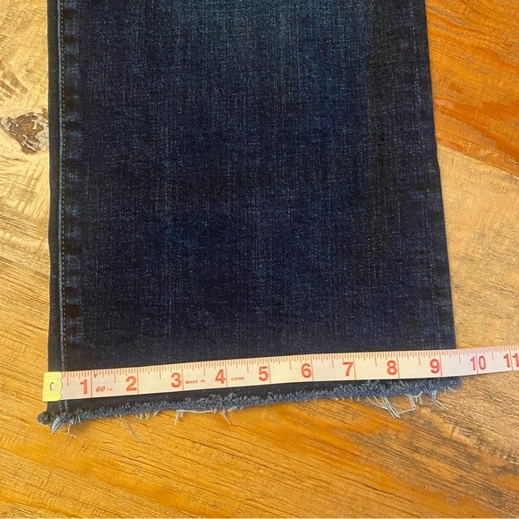 Liverpool Jeans Women's 2/26 Pamela Cropped Raw Hem Wide Leg Stretch Denim - Picture 7 of 12